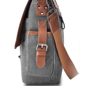 Vetelli laptop shoulder bag side